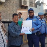 انتقالي المعلا يُكرّم رجال المرور وعمال النظافة المبرزين