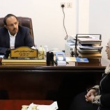 محافظ حضرموت يبحث مع رئيس الهيئة الوطنية العليا لمكافحة الفساد جوانب تعزيز الأجهزة الرقابية لحماية المال العام والوظيفة العامة.