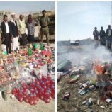 شبوة..اتلاف كميات كبيرة من المنتجات منتهية الصلاحية في ميفعة