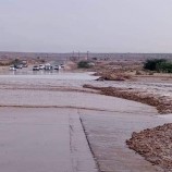 أمطار غزيرة في المكلا نتيجة تغيرات مناخية