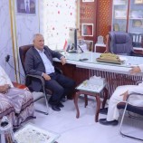 مدير عام سيئون يبحث القضايا المتصلة بشؤون الأوقاف والإرشاد بالمديرية.