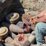 مسام” يتلف 2015 مادة متفجرة من مخلفات الحرب في أبين