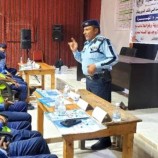 دورة تدريبية لمنتسبي شرطة السير في مجال المرور بالمهرة