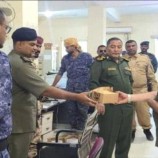 المنهالي يتفقد انتشار قوات أمن ساحل حضرموت بالعيد