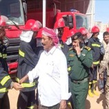 مدير شرطة شبوة ورئيس الانتقالي وأركان ألوية دفاع شبوة يتفقدون المرابطين في عتق بمناسبة عيد الفطر