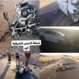 حادث مروري مأساوي في #الديس_الشرقية يودي بحياة شاب ويصيب آخر