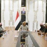 مقادمة وأعيان قبيلة باسلوم السيباني يقدّمون التهاني لمحافظ حضرموت بالعيد السعيد