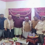 قيادة انتقالي الشحر تزور عددمن الشخصيات الإجتماعية بالمديرية