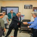 وزير النقل يتفقد مستوى الانضباط الوظيفي بديوان الوزارة