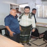 مدير عام فرع هيئة النقل البري بعدن يتفقد مستوى الإنضباط الوظيفي في كالتكس