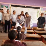 انتقالي العاصمة عدن يتفقد سير اختبارات النقل للعام الدراسي 2024–2025