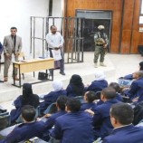 رئيس مجلس القضاء الأعلى يدشّن العام الدراسي الجديد في المعهد العالي للقضاء بعدن