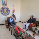 رئيس تنفيذية انتقالي شبوة يلتقي مدير عام مديرية عتق ورئيس اللجنة التحضيرية لنقابات الجنوب