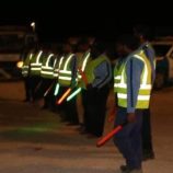 شرطة السير بالمهرة تنفذ حملة توعوية مرورية