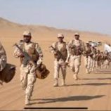 العمالقة الجنوبية تنفذ مسيرًا عسكريًّا لتعزيز الجاهزية القتالية