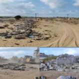 إزالة واسعة للبناء العشوائي في مجرى سيل منطقة الحسوة