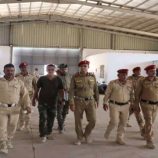 العميد الشبث والمقدم النقيب يتفقدان لواء الشرطة العسكرية الجنوبية بالعاصمة عدن