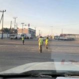 جهود لضبط الحركة المرورية في عاصمة المهرة