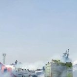 غارة تدمر آخر طائرة للخطوط اليمنية في مطار صنعاء