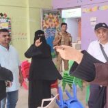 مدير عام المنصورة يتفقد أعمال الترميمات في روضة الشهيد محمد باصهيب