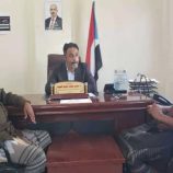 رئيس انتقالي أبين يلتقي مدير عام الوضيع ورئيس نيابة الاستئناف بالمحافظة