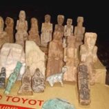 اللواء 17 عمالقة يحبط أكبر عملية تهريب لقطع أثرية في باب المندب