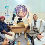 رئيس تنفيذية انتقالي #تريم يلتقي بمدير مؤسسة العوامر للتنمية والخدمات بساحل #حضرموت