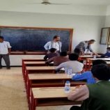 رئيس انتقالي حبان يتفقد سير الامتحانات النهائية لطلاب الثانوية العامة