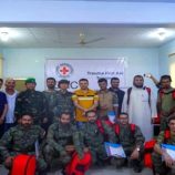 بإشراف الصليب الأحمر الدولي ..الحزام الأمني يختتم دورة المهارات الإسعافية المتقدمة