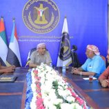 رئيس تنفيذية وادي وصحراء حضرموت يلتقي بعضو المجلس الاستشاري ورئيس تحالف عماد