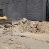 استمرار حملة تنظيم الشوارع ورفع المخالفات في المنطقة الصناعية بالعاصمة عدن