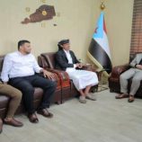 اليافعي يلتقي الشباب الإعلامي أعضاء مبادرة تأهيل خط أبين الدولي