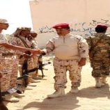 قيادة اللواء الخامس مشاة تُحيي عيد الأضحى مع الأبطال المرابطين في شبوة