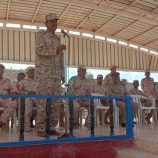 وفد من المنطقة العسكرية الثانية يشيد بجاهزية لواء بارشيد خلال زيارة ميدانية