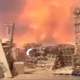 حريق هائل يلتهم محلات ومنازلًا في صنعاء