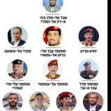 وسائل إعلام عبرية تنشر قائمة بأبرز قيادات جماعة الحوثي وتصفهم بـ”أخطر تهديدات إيران المباشرة”