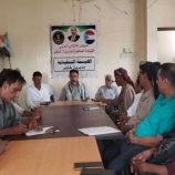 الحييد يعقد لقاءً مع تنفيذية انتقالي خنفر وأعضاء من مجلس المستشارين والجمعية الوطنية بالمديرية