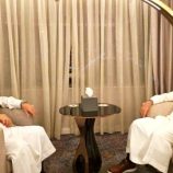 الرئيس الزُبيدي والشيخ العرادة يؤكدان ضرورة معالجة الأوضاع الاقتصادية في البلاد