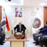 الكثيري يطّلع على سير العمل الإداري بانتقالي شبوة