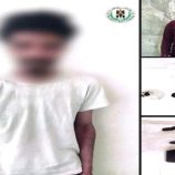 حزام عدن يقبض على شخصين بتهمة حيازة الحشيش المخدر بمديرية البريقة