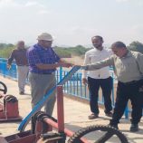 اللجنة الفنية بوزارة الزراعة تتسلّم مشروع تأهيل سد باتيس في أبين