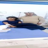 العميد الغبس يتفقد جرحى جبهة طور الباحة في مستشفى عبود