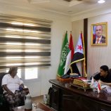 العميد المحمدي يلتقي رئيس انتقالي تريم ويؤكد ضرورة انتشار النخبة الحضرمية على كامل تراب المحافظة