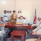 رئيس تنفيذية انتقالي أبين يلتقي مشايخ ووجهاء وأعيان مديرية أحور