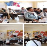 دورة تدريبية للعاملين الصحيين المشاركين في حملة التحصين ضد شلل الأطفال بالمسيمير