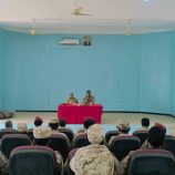 رئيس شعبة التوجيه المعنوي بالمنطقة العسكرية الثانية يلقي محاضرة بعنوان “الاستعداد القتالي هو السبيل لتحقيق النصر”