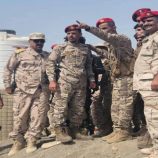 قائد ألوية الدعم والإسناد يتفقد الجاهزية القتالية للواء الثاني بمحور أبين