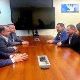 الوزير السقطري يبحث مع مسؤولًا من منظمة اليونيدو مشروع تعزيز القطاع الحيواني