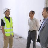 الوكيل العامري يطّلع على سير أعمال إعادة تأهيل مخازن التحصين والصحة بسيئون