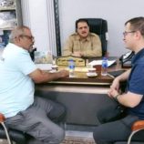 أمن عدن يبحث التعاون مع وفد منظمة سمارتيان الإنسانية